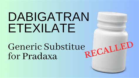 substitute for pradaxa